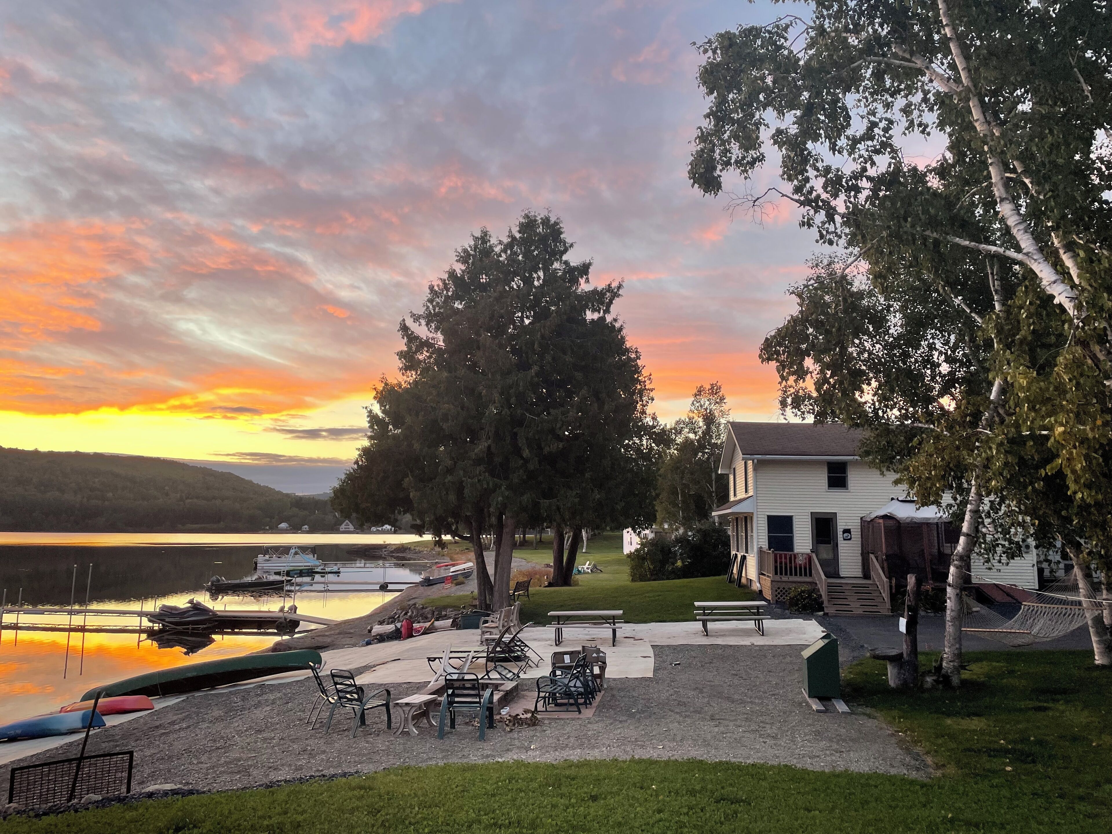 Enceinte de l’hébergement
