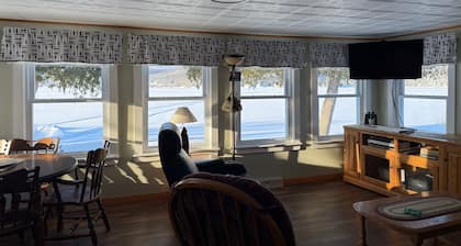 Lakehouse Eagle Lake ME. Great location for hunting, fishing, & snowmobiling.