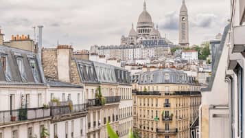 Vue depuis lâhĂ©bergement