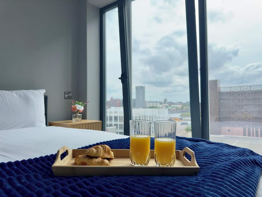 Deluxe appartement | 2 slaapkamers, een strijkplank/strijkijzer, gratis wifi, beddengoed