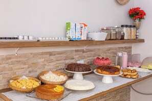 Gratis frukostbuffé varje dag 
