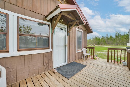 Cozy Onaway Vacation Rental w/ Deck & Fire Pit!