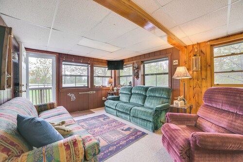 Cozy Onaway Vacation Rental w/ Deck & Fire Pit!