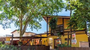 Façade de l’hébergement