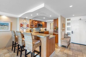 Condo, 3 Bedrooms | Private kitchen - Royal Mauian, #218^ 3 Bedroom Condo by RedAwning (Kihei)