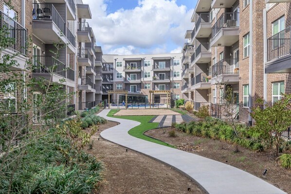 Overnatningsstedets område