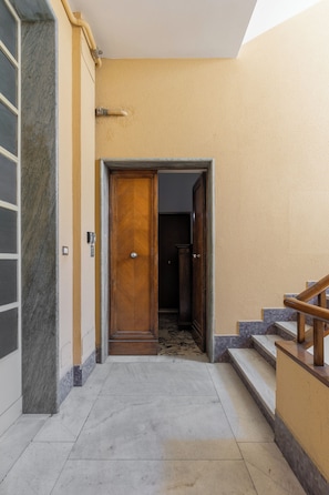 Interior entrance