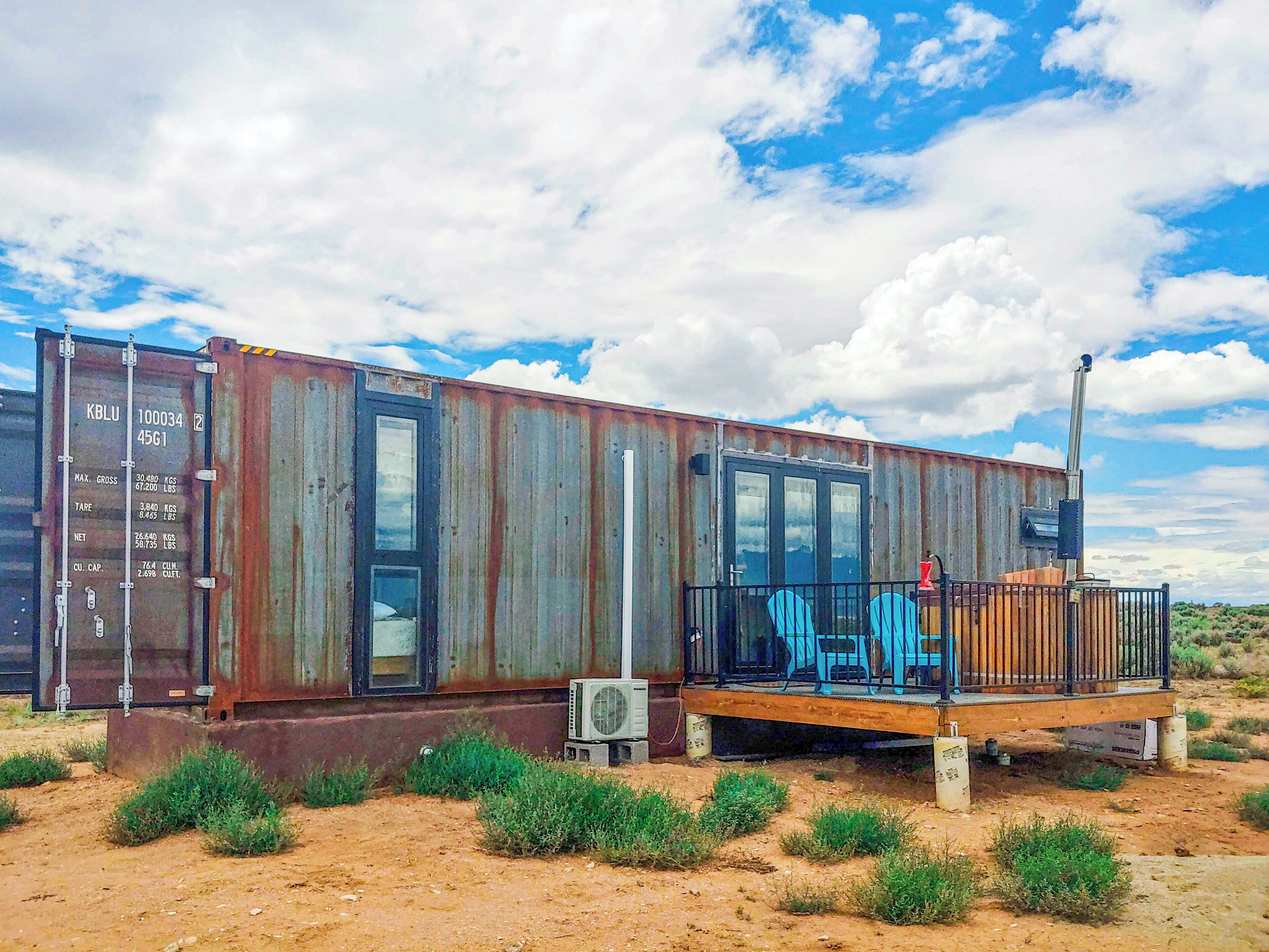 Shipping Container Home With HotTub and Mtn Views