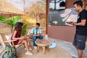 Lobby sitting area