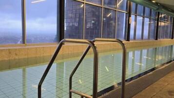 Indoor pool, a heated pool