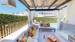 Terrace/patio - Villa Chopa - A Murcia Holiday Rentals Property (Roldan)