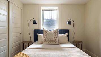 2 bedrooms, iron/ironing board, travel crib, WiFi