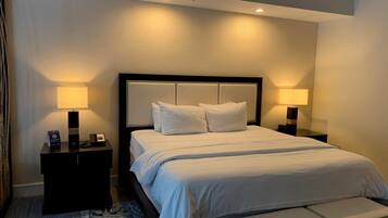 1 bedroom, internet, bed sheets