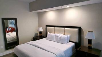 1 bedroom, internet, bed sheets