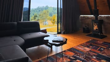 Family Bungalow | Living area | 45-inch LED TV with satellite channels, first-run movies