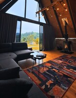 Family Bungalow | Living area | 45-inch LED TV with satellite channels, first-run movies