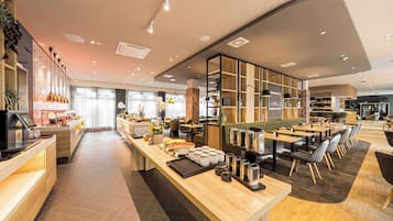 Daily buffet breakfast (EUR 22 per person)