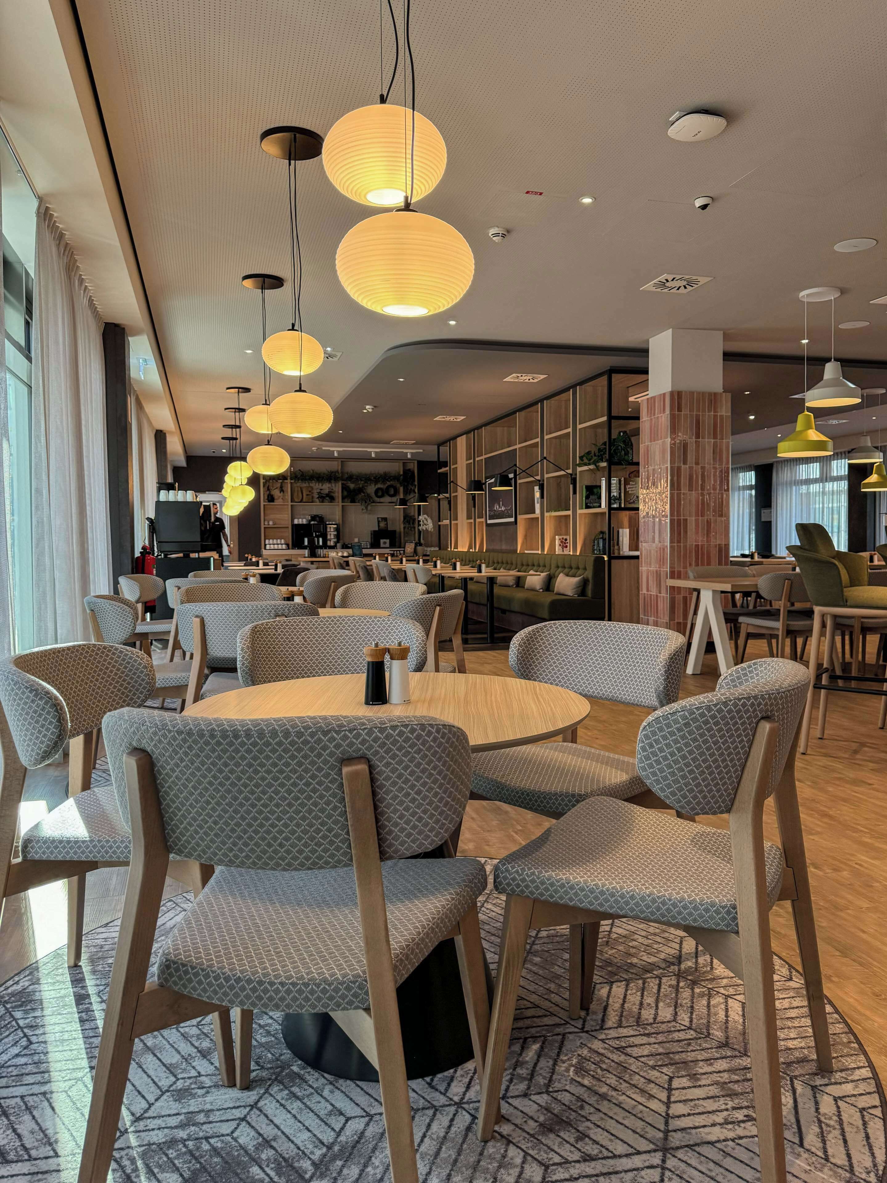 Daily buffet breakfast (EUR 22 per person)