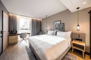 Superior kamer (High Floor) | Een kluis op de kamer, geluiddichte muren, gratis wifi