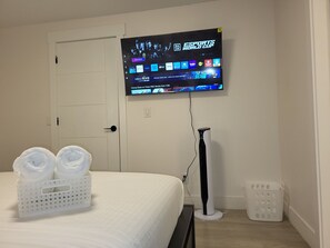 1 多间卧室、熨斗/熨衣板、WiFi、床单