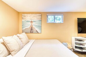 1 chambre, fer et planche à repasser, lit parapluie, Wi-Fi