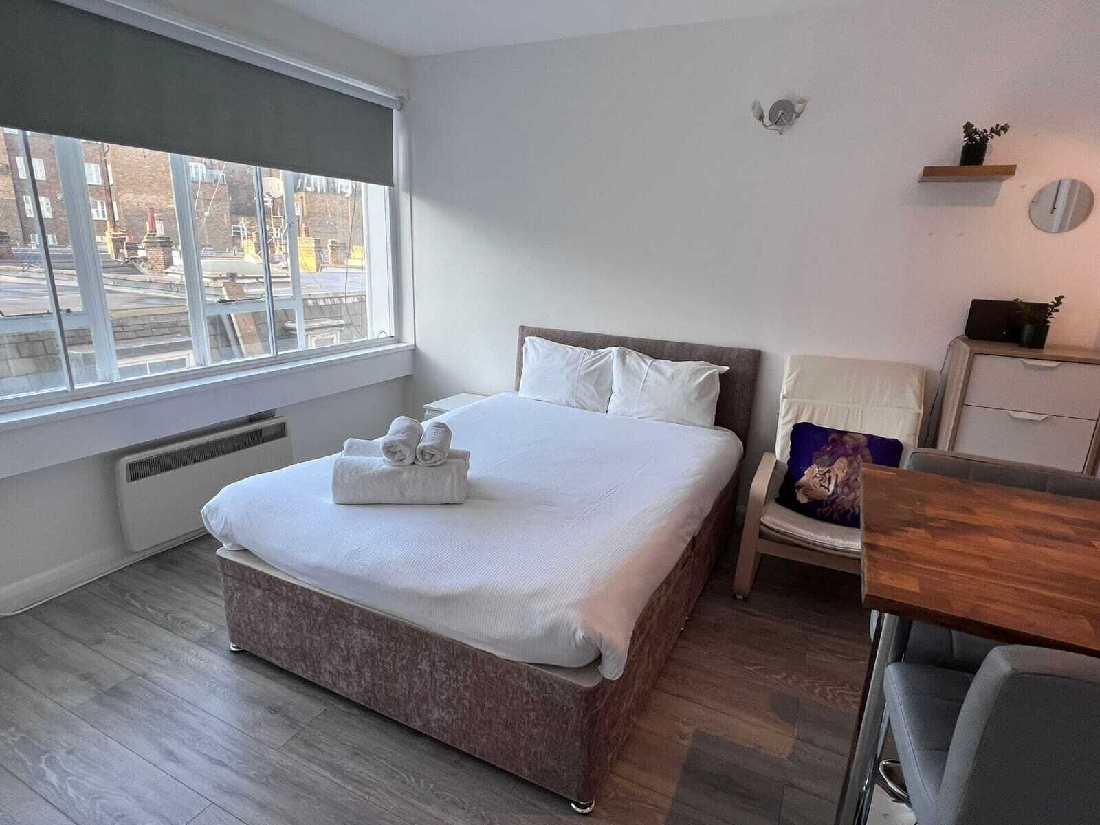 1 Schlafzimmer, Bügeleisen/Bügelbrett, kostenloses WLAN, Bettwäsche