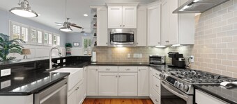 Private Home with Outdoor Oasis: Hot Tub | Fire Pit | Screen Porch | Grills | Games | Baby Gear