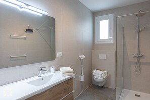 Shower, hair dryer