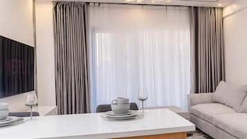 Appartement Deluxe | Coin séjour