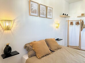 1 sovrum, strykjärn/strykbräda, resesäng och wi-fi