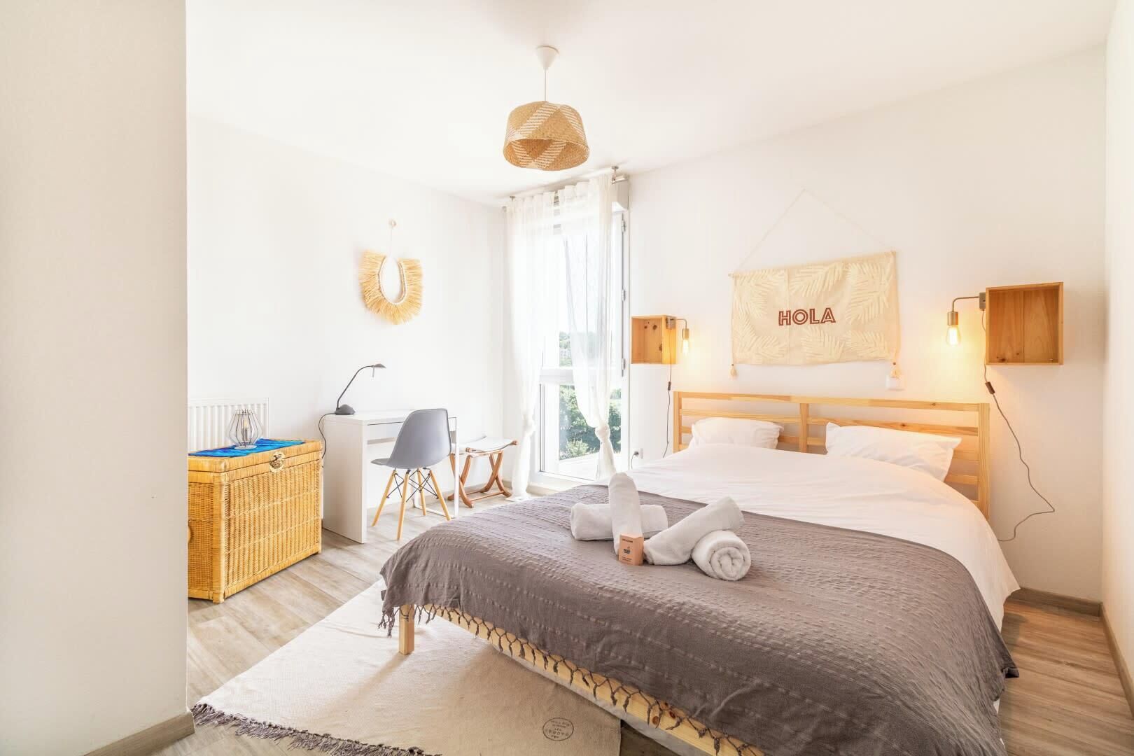 1 sovrum, strykjärn/strykbräda, wi-fi och sängkläder