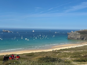 Beach - Maison Entourée dun Jardin Fleuri Près de la Plage du Goulien,petite vue mer (Crozon)