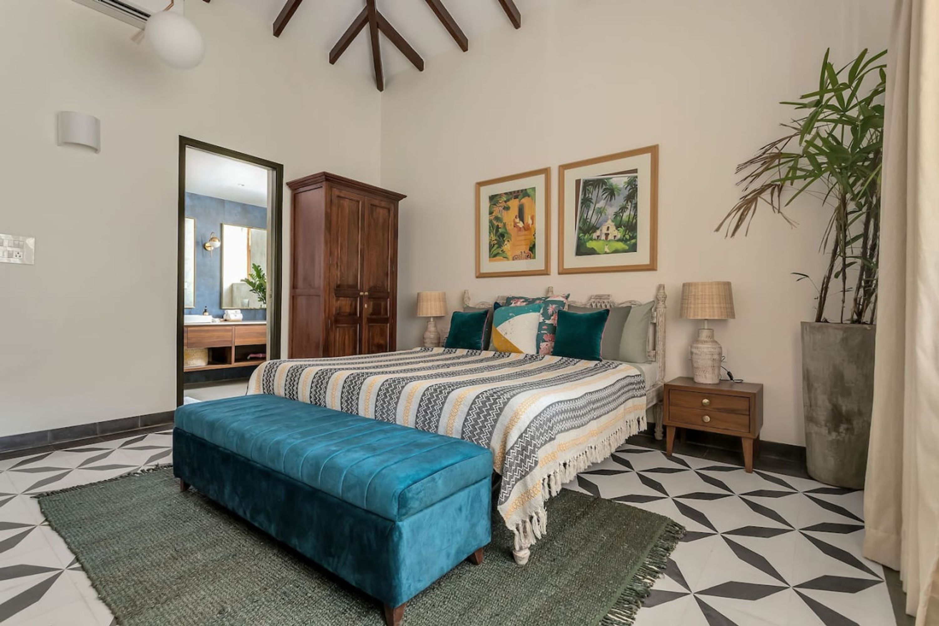 Ferienhaus | 4 Schlafzimmer, Schreibtisch