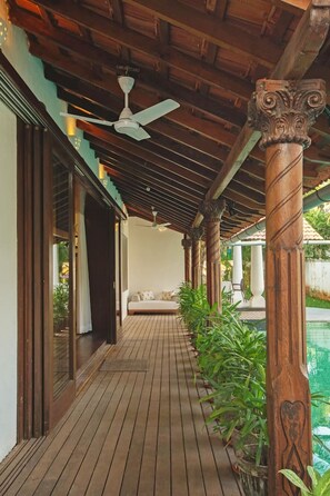 Villa | 4 bedrooms - Salt by Hireavilla - 4BR w Heated Pool in Siolim (Siolim)
