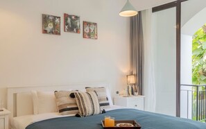 Apartment | 1 bedroom - 1BR Apt in Candolim With Pool 5 Mins From Beach (Candolim)