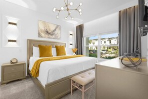 4 bedrooms, travel cot, WiFi, bed sheets
