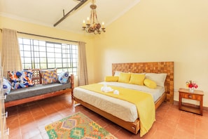 Deluxe Double Room | Premium bedding, down comforters, memory foam beds - Ene Hacienda (Maili Tisa)