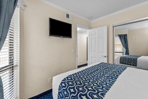 2 chambres, bureau, Wi-Fi, literie fournie