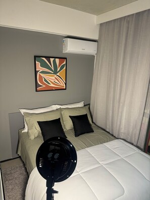 1 soverom, strykejern/-brett, wi-fi og sengetøy