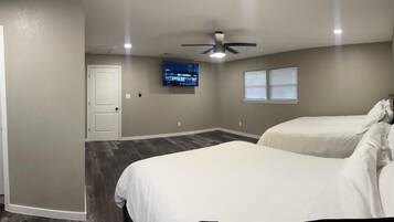 Free WiFi, bed sheets