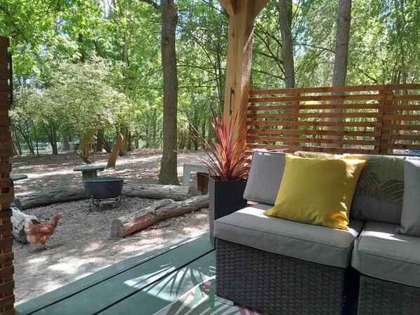 Cabaña | Terraza o patio