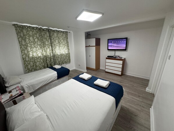 Appartement | 1 slaapkamer, een strijkplank/strijkijzer, gratis wifi, beddengoed