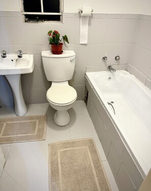 Handdoeken, zeep, toiletpapier