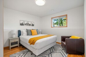 2 slaapkamers, een bureau, gratis wifi, beddengoed