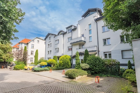 Fachada de la propiedad