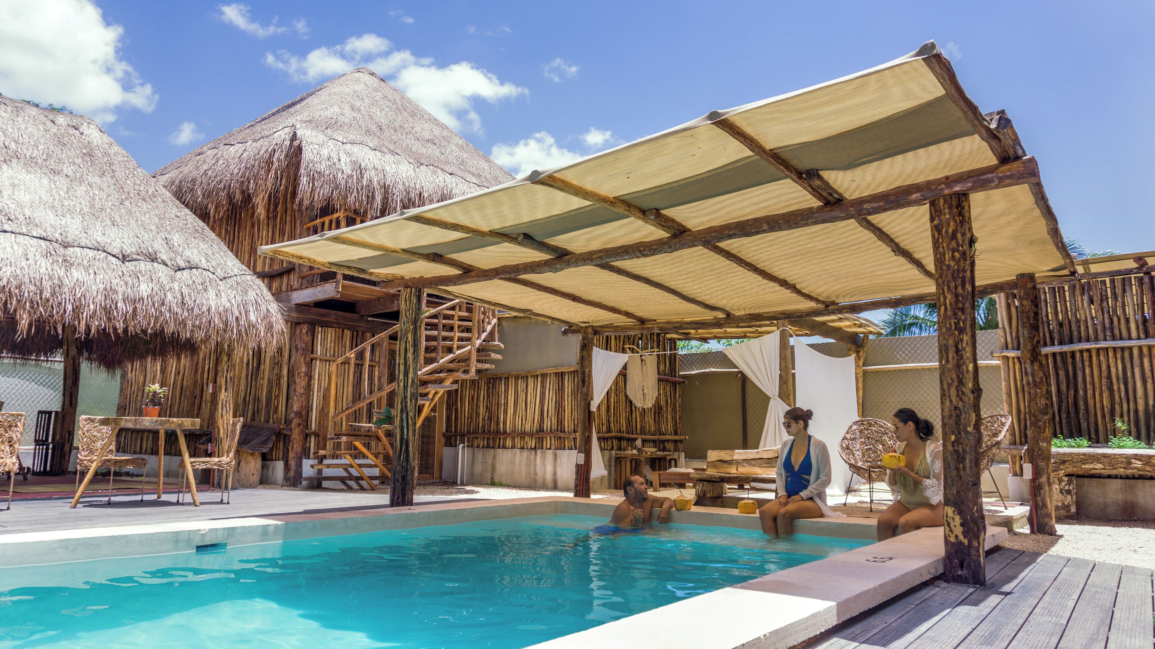 Alberca al aire libre 