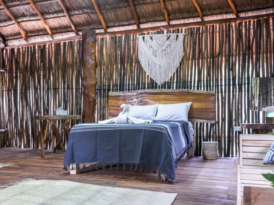 Individually decorated, individually furnished, desk, laptop workspace