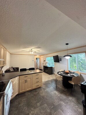 Interior - Cozy Getaway Cabin at Crooked Lake: Walking Distance to the Beach (Melville Beach)