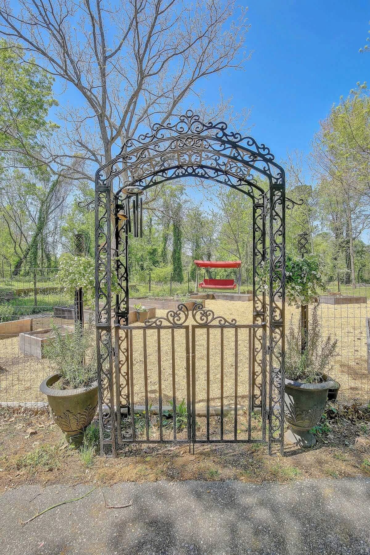 Enceinte de l’hébergement