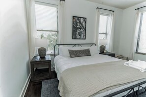 Condo, 1 King Bed, Kitchen, City View (Park Place) | 1 bedroom, individually decorated, individually furnished, bed sheets - Couple's Retreat Near Vanderbilt University! (Nashville)